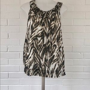 Talbots Animal Print Tank